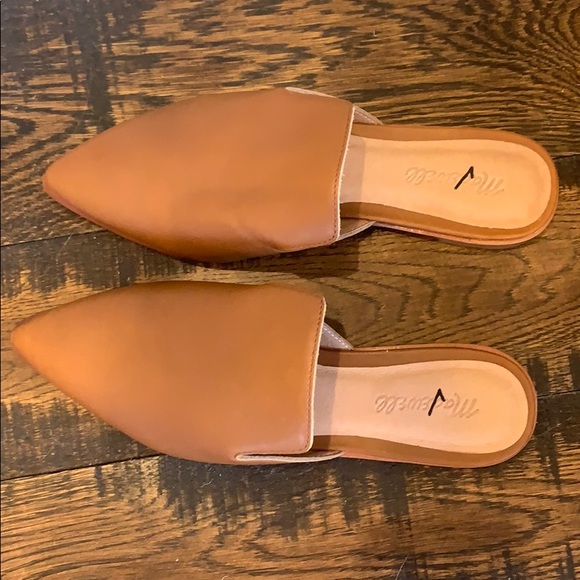 Madewell Shoes - Madewell: The Gemma Mule in Leather g8388  brown